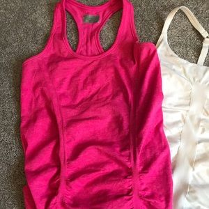 Pink Athleta tank top